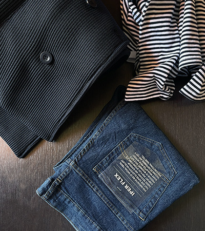 Jeans Denim Iper Flex Blu Scuro