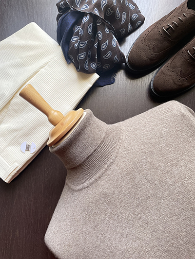 Dolcevita in Cashmere e Lana Finezza 12