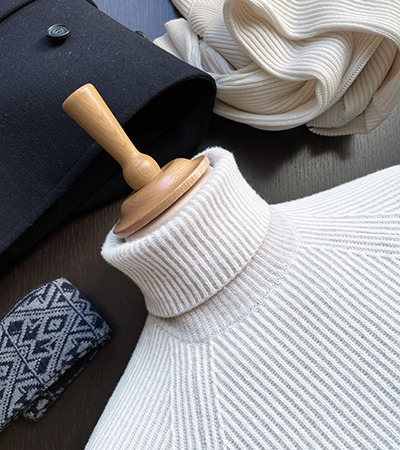 Dolcevita Pura Lana Maglia Inglese