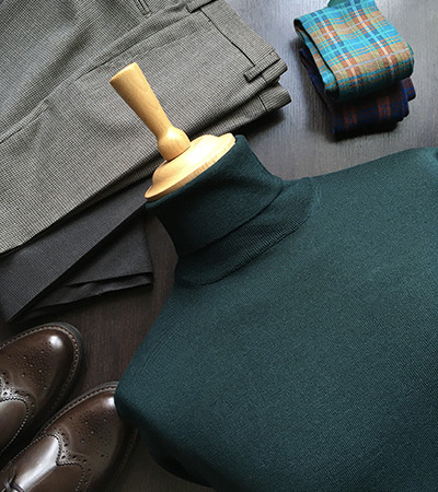 Dolcevita sottogiacca in Lana Extrafine