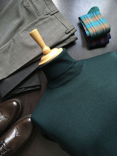 Dolcevita sottogiacca in Lana Extrafine