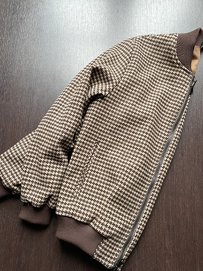 Bomber Pied de Poule e Pantalone Flanella - immagine 2