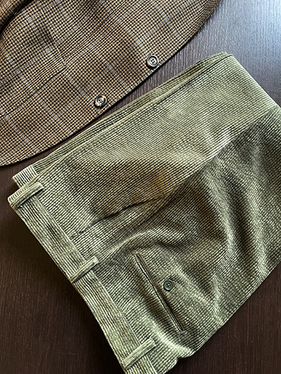 Blazer Pura Lana Pied de Poule Nocciola - immagine 6