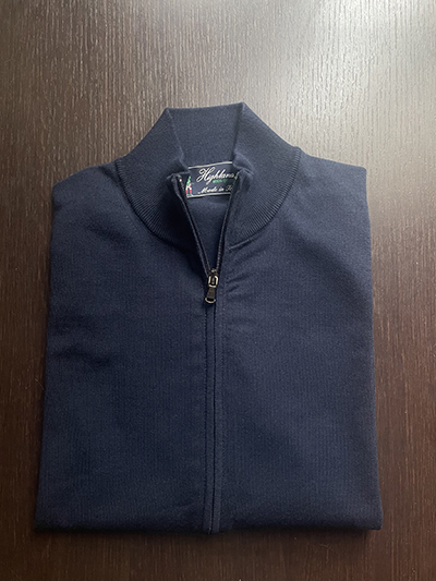 Lupo Full Zip in Cashmere e Lana Finezza 12 - immagine 3