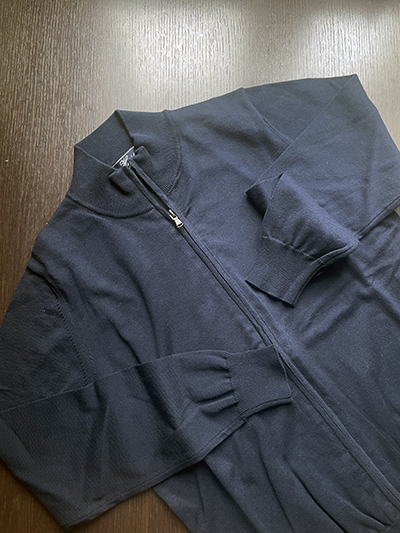 Lupo Full Zip in Cashmere e Lana Finezza 12 - immagine 2
