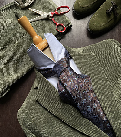 Abito in Velluto Supersoft Drop 4 Mezzoforte Muschio