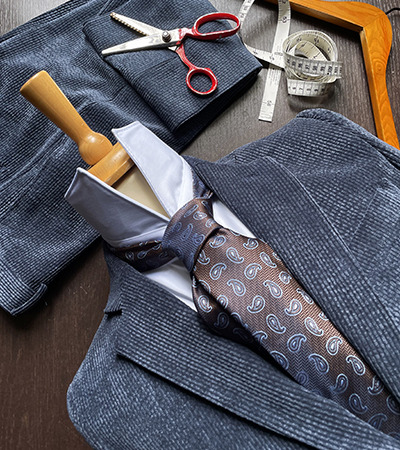 Abito in Velluto Supersoft Drop 4 Mezzoforte Blu Melange