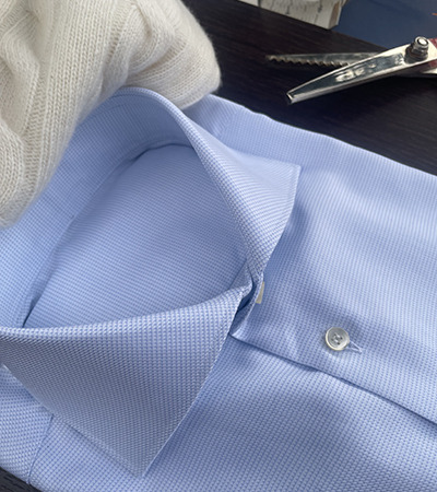 Camicia su misura Microtrama Twill