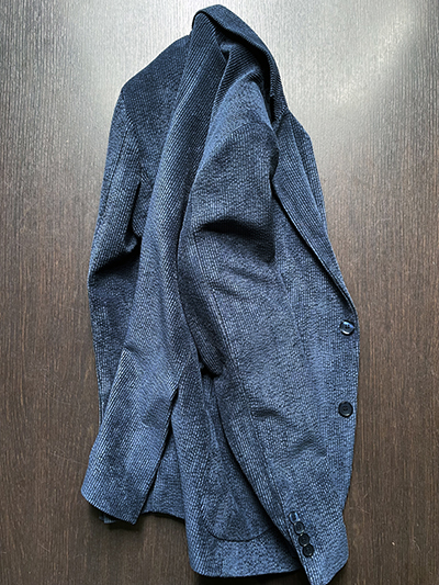 Abito in Velluto Supersoft Drop 4 Mezzoforte Blu Melange - immagine 3