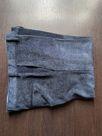 Abito in Velluto Supersoft Drop 4 Mezzoforte Blu Melange - immagine 5