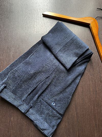 Abito in Velluto Supersoft Drop 4 Mezzoforte Blu Melange - immagine 6