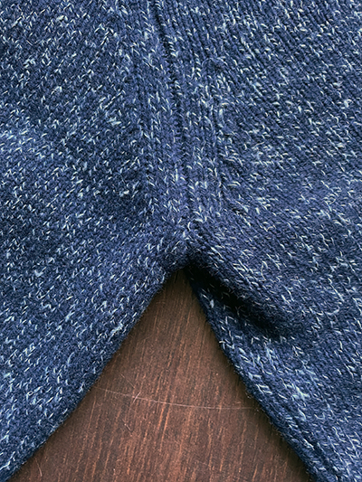 Full Zip in Lana Super Geelong e Seta Mulberry - immagine 3