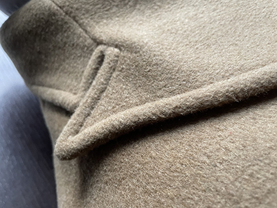 Cappotto Doppiopetto in Cashmere e Lana color Cammello - immagine 5