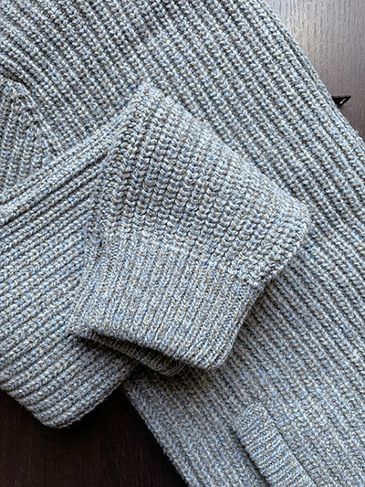 Full Zip foderato Cortina a maglia Inglese - immagine 6