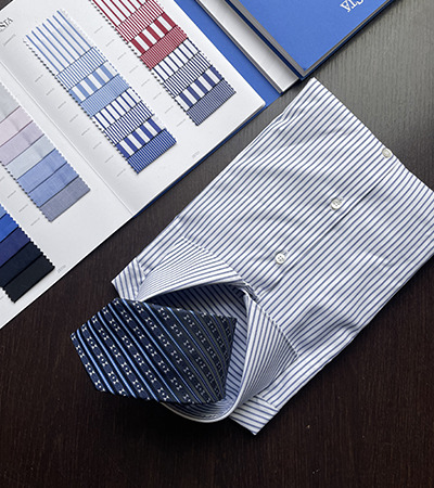 Camicia su misura Popeline Savoy 120
