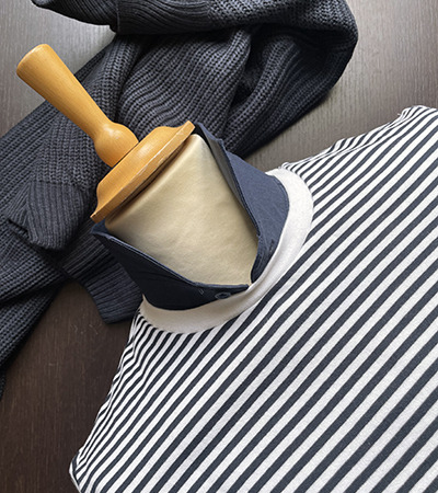 Girocollo in Cotone felpato Royal Marine