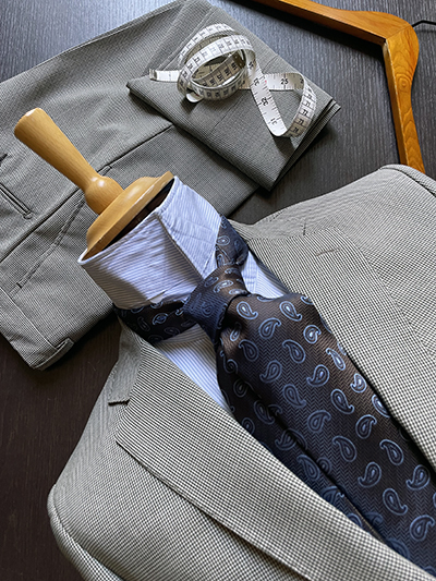 Abito Tasmania Pied de Poule Testa di Moro - immagine 2