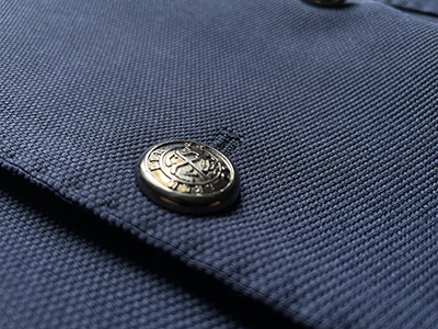 Blazer Doppiopetto Panama elasticizzato Blu Notte - immagine 5