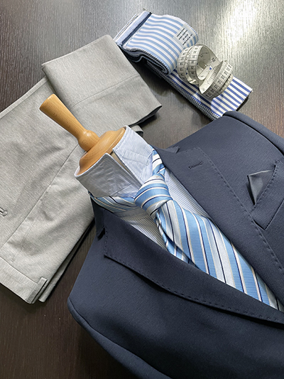 Blazer elasticizzato Jersey Blu Notte