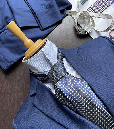 Abito Panama elasticizzato Blu Inchiostro