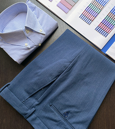 Pantalone in Cotone elasticizzato Pinpoint