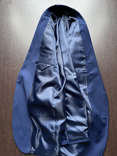 Abito Panama elasticizzato Blu Inchiostro - immagine 6