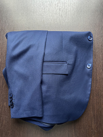 Abito Panama elasticizzato Blu Inchiostro - immagine 7