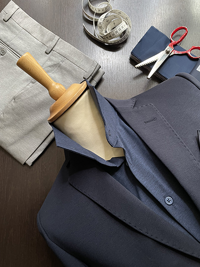 Blazer elasticizzato Jersey Blu Notte - immagine 5