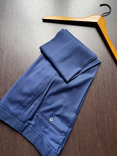 Abito Panama elasticizzato Blu Inchiostro - immagine 9