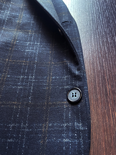 Blazer elasticizzato a Quadri Drop 4 - immagine 5