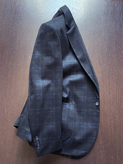 Blazer elasticizzato a Quadri Drop 4 - immagine 2