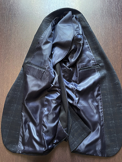 Blazer elasticizzato a Quadri Drop 4 - immagine 3