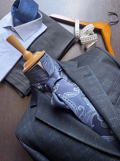 Blazer elasticizzato a Quadri Drop 4