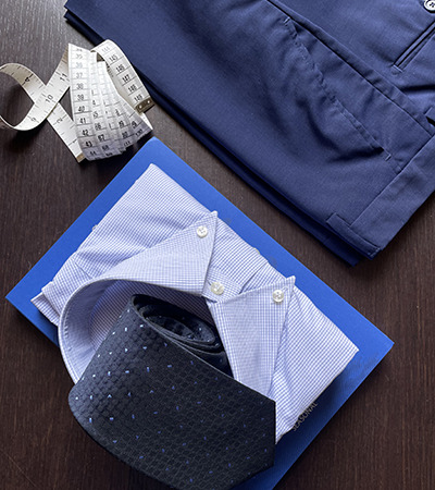 Camicia su misura Popeline 120 con Pantalone e Cifre in regalo