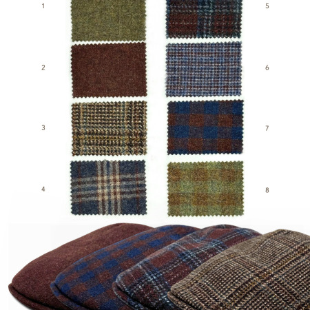 Coppola Inglese in Lana e Cashmere in 8 varianti