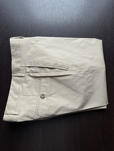 Abito sfoderato in Cotone elasticizzato Beige - immagine 7