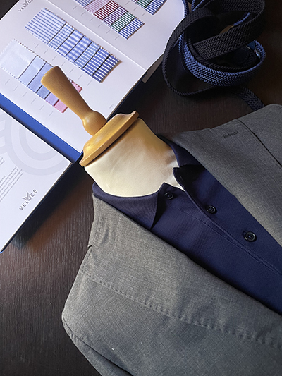 Blazer Tasmania Sfoderato Grigio Medio - immagine 8