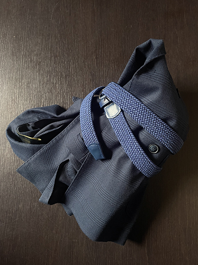 Blazer Doppiopetto Jersey elasticizzato Principe di Galles - immagine 2