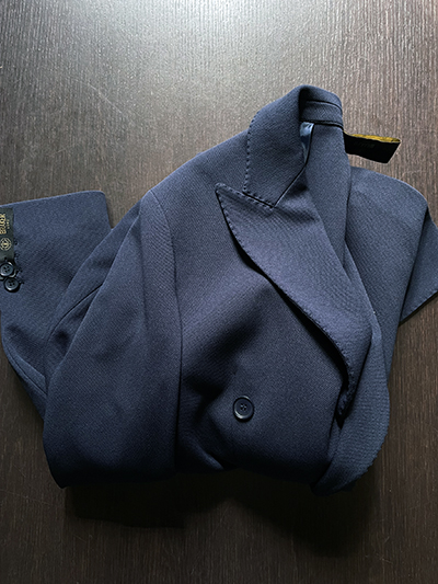 Blazer Panama Doppiopetto e Polo manica lunga Filo di Scozia - immagine 4