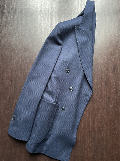 Blazer Doppiopetto Jersey elasticizzato Principe di Galles - immagine 5
