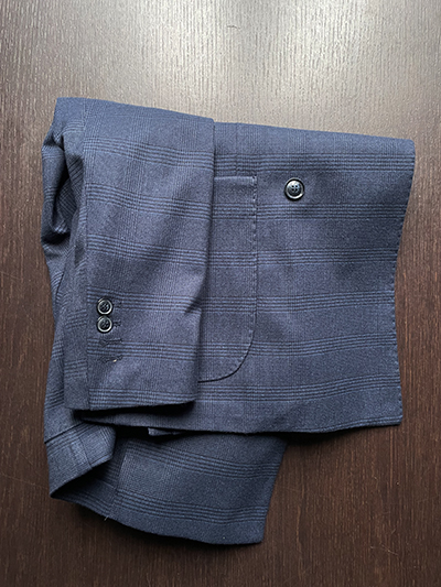 Blazer Doppiopetto Jersey elasticizzato Principe di Galles - immagine 6