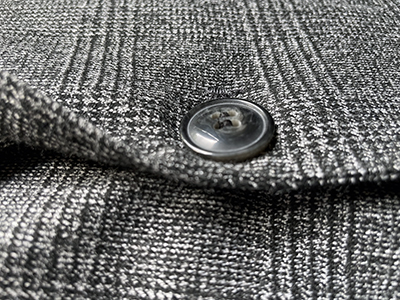Blazer Jersey elasticizzato Principe di Galles Grigio - immagine 3