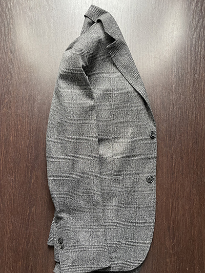 Blazer Jersey elasticizzato Principe di Galles Grigio - immagine 4
