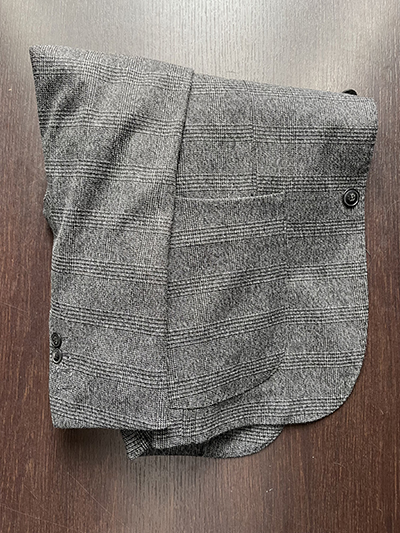 Blazer Jersey elasticizzato Principe di Galles Grigio - immagine 6