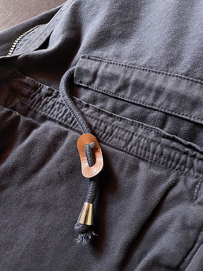 Sahariana in Cotone Blu Navy - immagine 8