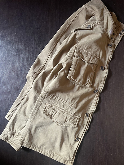 Sahariana in Cotone Beige Coloniale - immagine 7