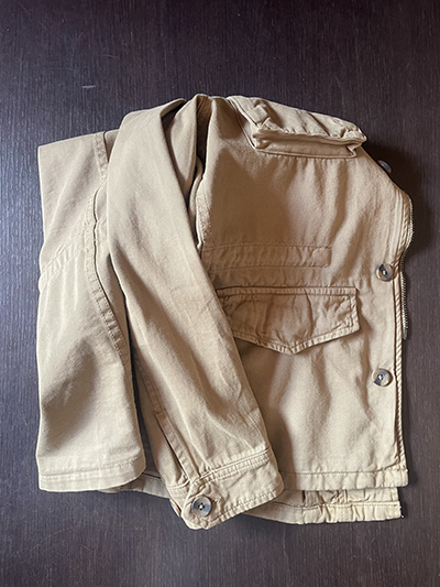 Sahariana in Cotone Beige Coloniale - immagine 11