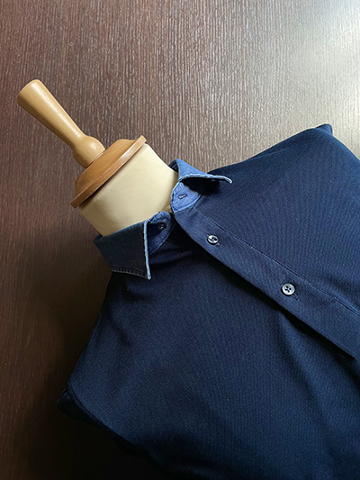 Polo Camicia su misura a manica lunga Summer Oxford - immagine 3