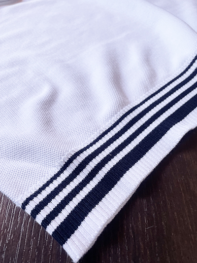 Prevendita Scollo a V modello Wimbledon in Puro Cotone - immagine 4