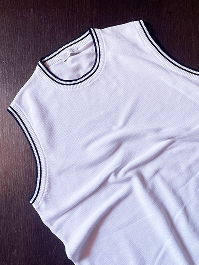 Prevendita Gilet Girocollo Wimbledon in Puro Cotone - immagine 3